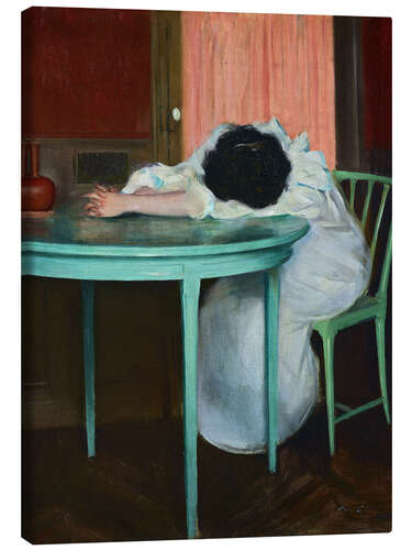 Canvas print Tired