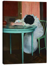Canvas print Tired - Ramon Casas i Carbó