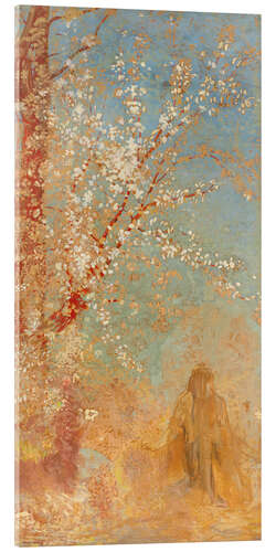 Acrylic print Figure under a blossoming tree, 1905