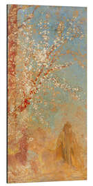 Alubild Figur unter einem blühenden Baum, 1905 - Odilon Redon