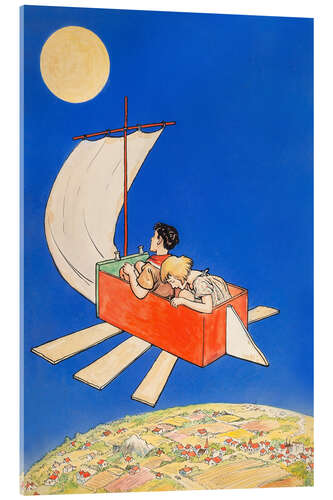 Quadro em acrílico The Magical Land of Noom - Johnny Gruelle, 1922