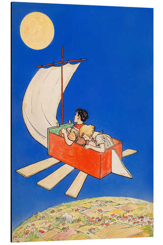 Obraz na aluminium The Magical Land of Noom - Johnny Gruelle, 1922