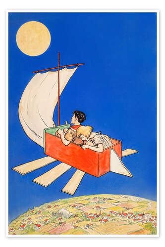 Poster The Magical Land of Noom - Johnny Gruelle, 1922