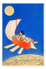 Wall print The Magical Land of Noom - Johnny Gruelle, 1922