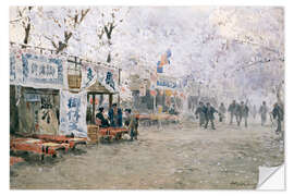 Wandsticker Kirschblütenfest - Nakagawa Hachiro, 1903