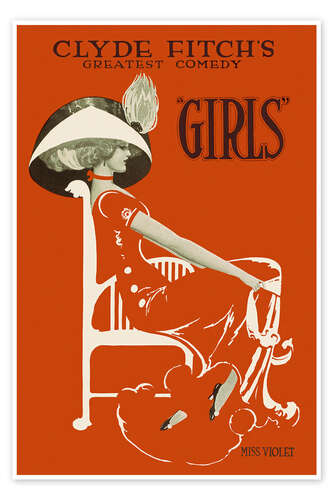Poster Girls, Clyde Fitch's Greatest Comedy, 1910
