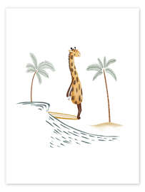Stampa Geoffrey Surfing - Urchin Bay