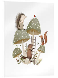 Cuadro de plexi-alu Mushroom Playground - Urchin Bay
