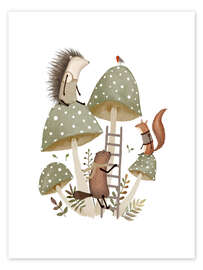 Stampa Mushroom Playground - Urchin Bay