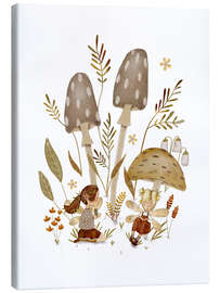 Quadro em tela Fairies and Mushrooms - Urchin Bay