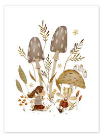 Stampa Fairies and Mushrooms - Urchin Bay