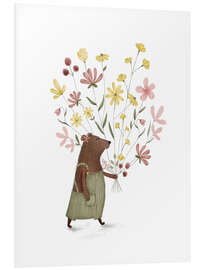 Quadro em PVC Bernard Wild Flowers Art - Urchin Bay