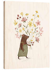 Obraz na drewnie Bernard Wild Flowers Art - Urchin Bay