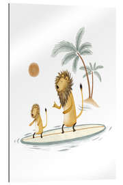 Gallery Print Surfer Löwen