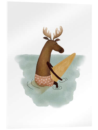 Acrylic print Monty Surf