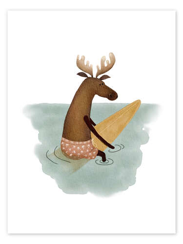 Poster Monty Surf