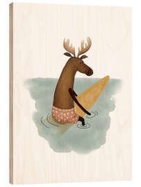 Cuadro de madera Monty Surf - Urchin Bay