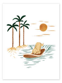 Stampa Surfing Dog II - Urchin Bay