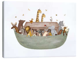 Canvas print All Aboard for Noah's Ark - Urchin Bay