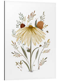 Magnettafel Wundersame Natur mit Insekten und Schnecken