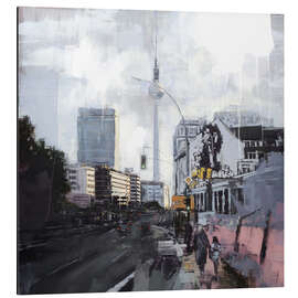 Magnettafel Blick Richtung Alexanderplatz