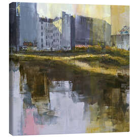 Tableau sur toile Berlin brownfields and vacant lots - Eduard Warkentin
