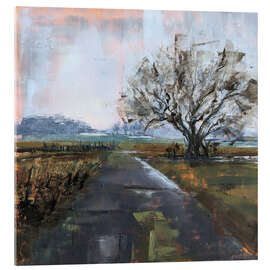 Cuadro de metacrilato Landscape in Neo-Impressionist style - Eduard Warkentin