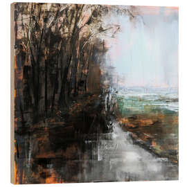 Obraz na drewnie Abstract Landscape - Eduard Warkentin