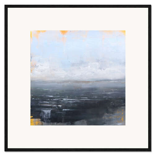 Plakat artystyczny premium w ramie Abstract seascape