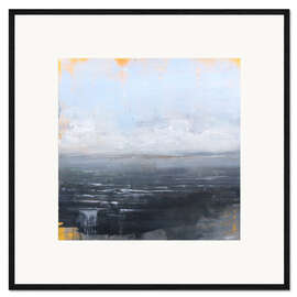 Plakat artystyczny premium w ramie Abstract seascape