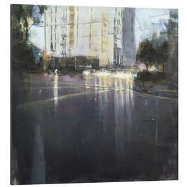 Obraz na aluminium Driving through rainy Kuala Lumpur - Eduard Warkentin