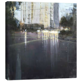 Lienzo Driving through rainy Kuala Lumpur - Eduard Warkentin