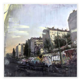 Stampa Evening S-Bahn ride, Berlin - Eduard Warkentin