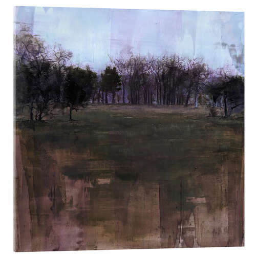 Acrylic print Winter day in Sanssouci Park in Potsdam