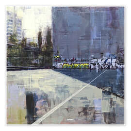 Stampa Urban landscape in Kreuzberg, Berlin - Eduard Warkentin