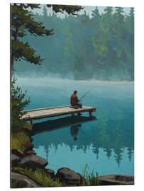 Gallery Print Der Angler