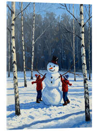 Acrylglasbild Winterspiel - Felipe Hora