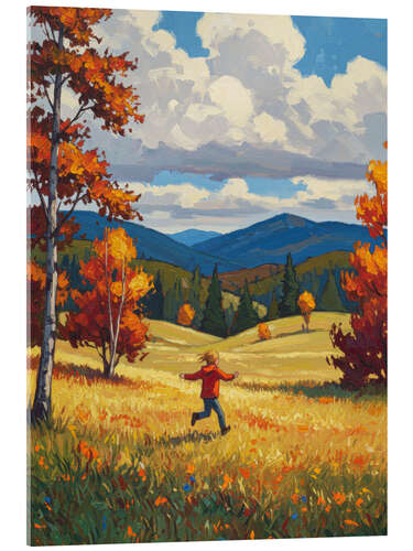 Tableau en verre acrylique Freilauf