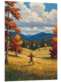 Hartschaumbild Freilauf - Felipe Hora