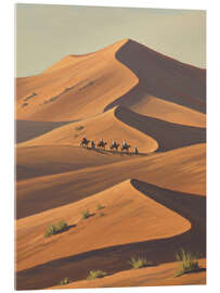 Akrylbilde Desert Walkers