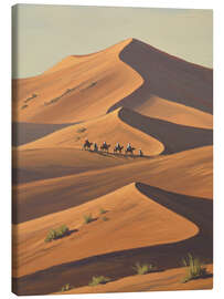 Lerretsbilde Desert Walkers