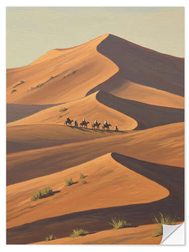 Wall sticker Desert Walkers