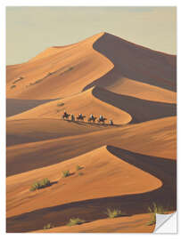 Wall sticker Desert Walkers