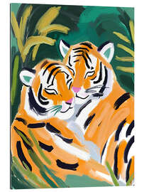 Gallery Print Verliebte Tiger