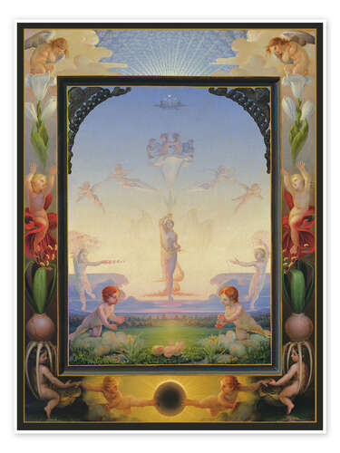 Póster Morning, 1808