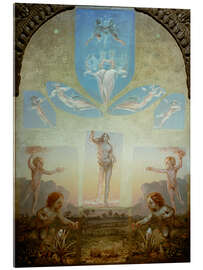 Stampa su vetro acrilico The Great Morning, 1809 - Philipp Otto Runge