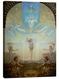 Canvas-taulu The Great Morning, 1809 - Philipp Otto Runge