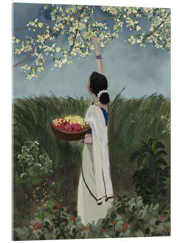 Acrylic print Morning rituals
