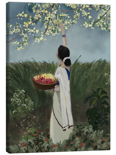 Canvas print Morning rituals
