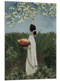 Hartschaumbild Morgenrituale